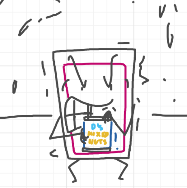 A panel from I've Been Everywhere, Man, episode nine of the Board Boards object show by Furretwalk/WalkingFurret.